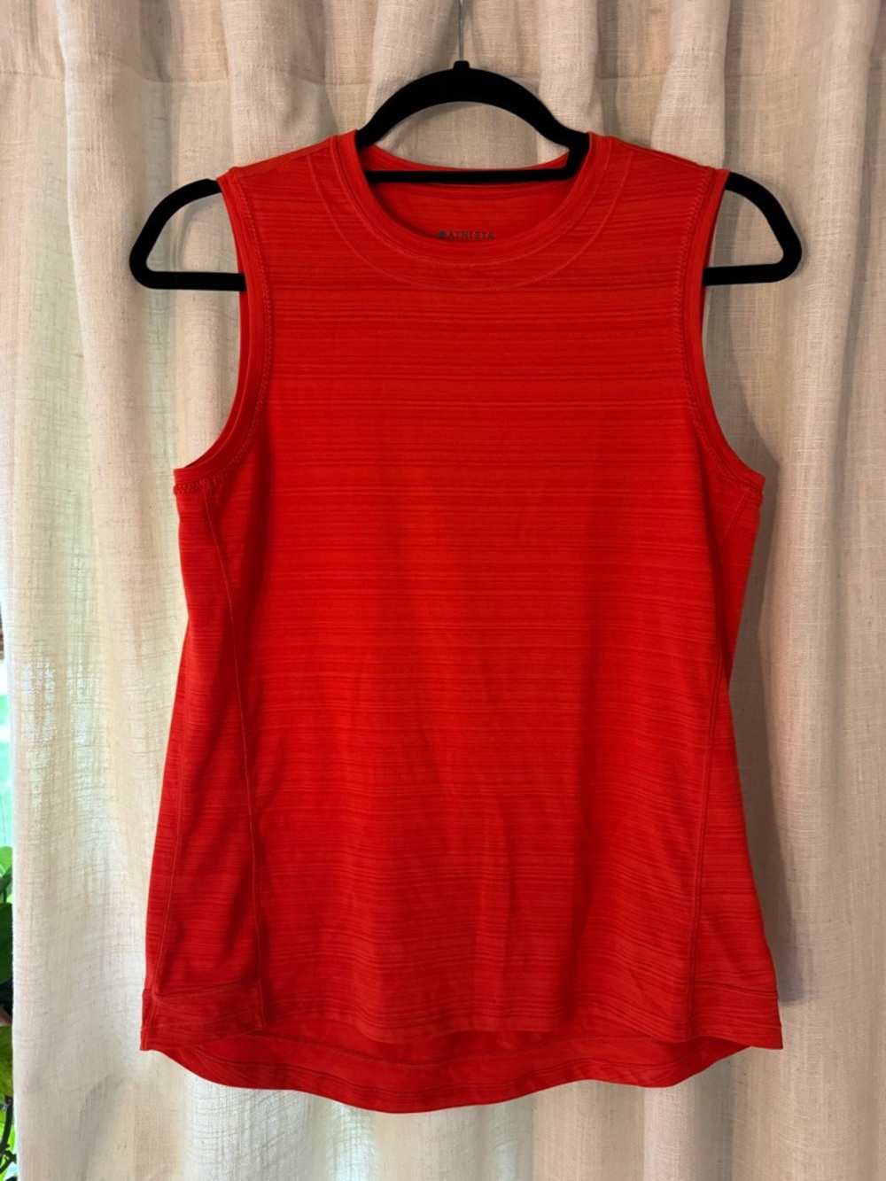 Athleta Bright Red Sleeveless Tank